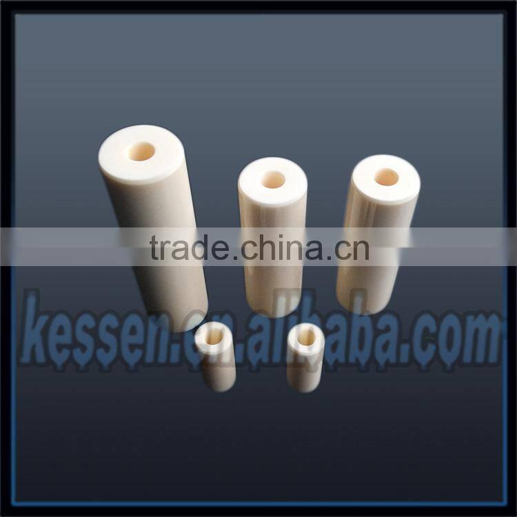 Glazed alumina ceramic product