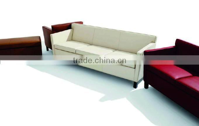 Modern Simple Design Leather Office Sofa Furniture SF-500-B