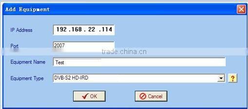 Professional DVB-S2 HD IRD With LCD Monitor