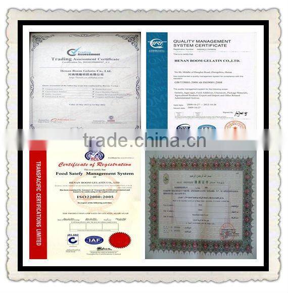 high quality edible gelatin