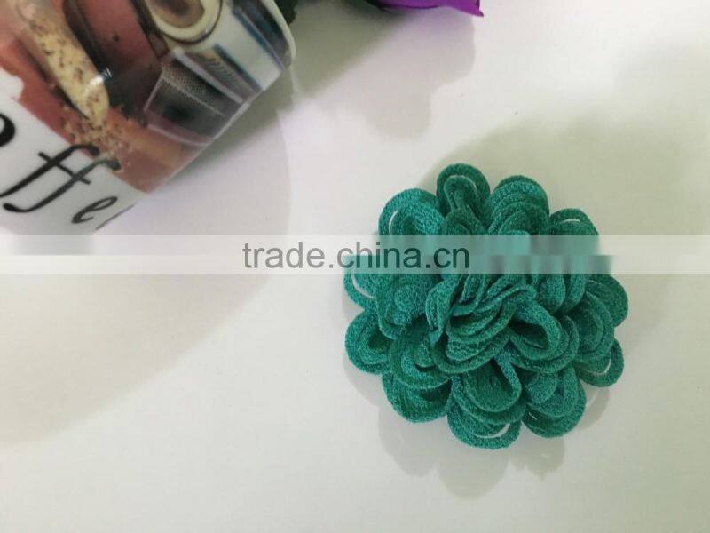 Dimensional fabric camellia flower,new style cut flowers for clothing