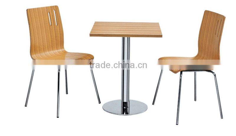 Modern KFC restaurant dining table and chair GZH-G725