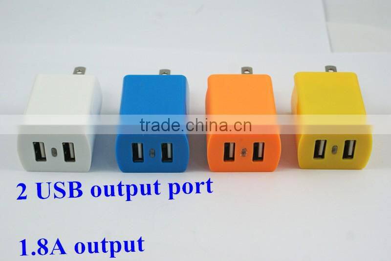 Wholesale 5 V 1.8 A USB Home Wall Travel Adapter Foldable Plug for iPhone 6S 6 5S