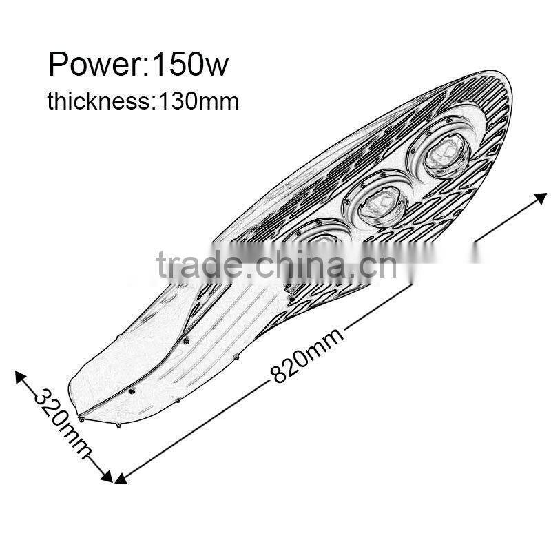 2015 Factory direct selling led street light led road light CE Rohs street light 3 years warranty