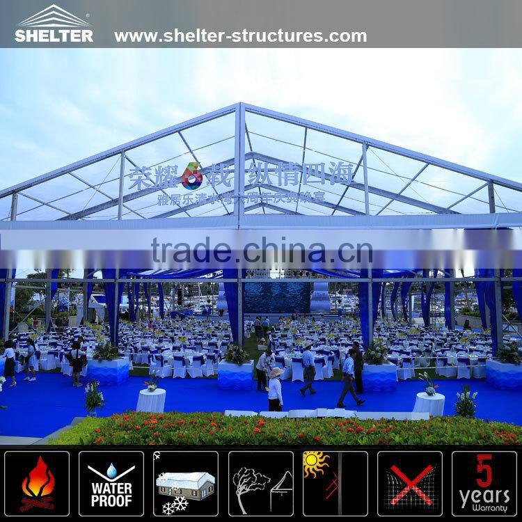 Carpa transparente para eventos