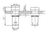 GD16-22DS CNGAD 22mm industrial led signal light(led indicator light,electrical pilot lamp)