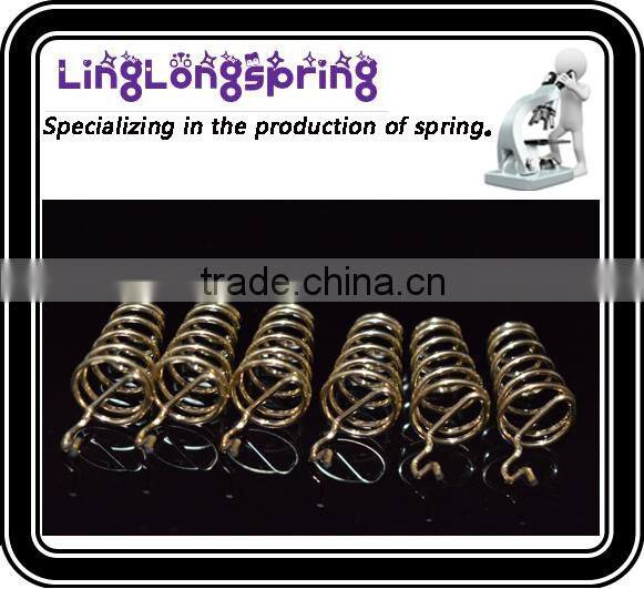 Battery coil spring