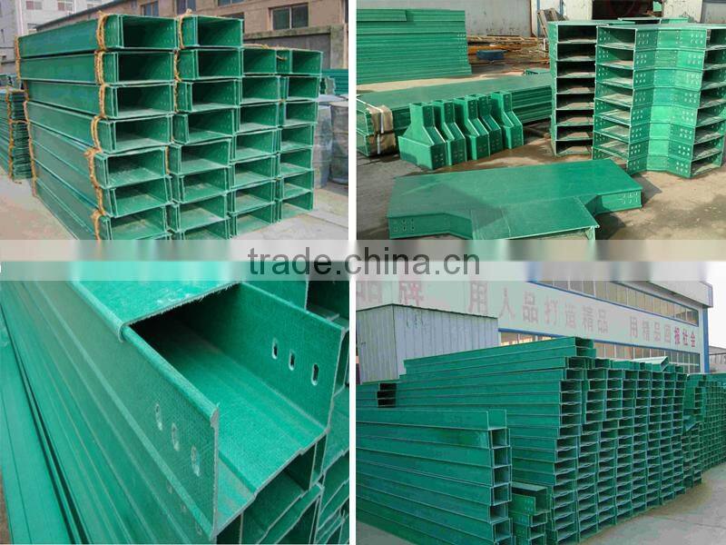 FRP Stepped Type Cable Tray, Fiberglass electrical ladder cable tray