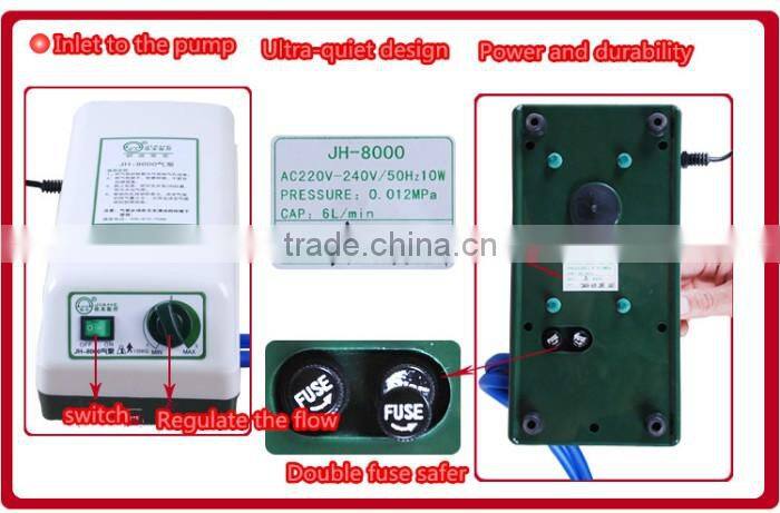 Manufacture hot selling manufacture anti decubitus air mattress fluctuation in jet-type double-deck with air pump nursing care