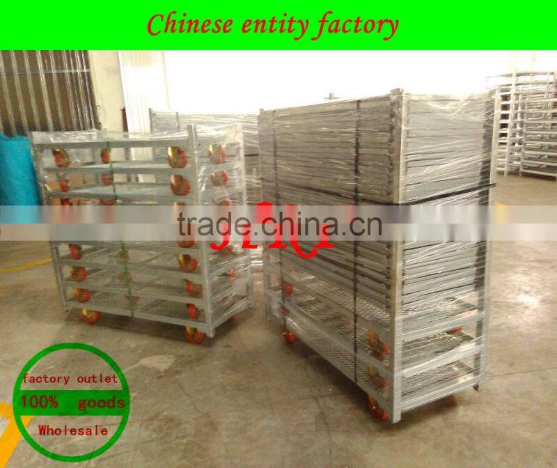 Decorative Flower Trolley, Danish Cart flower carrying trolley Powder coating flower transport cart for sale