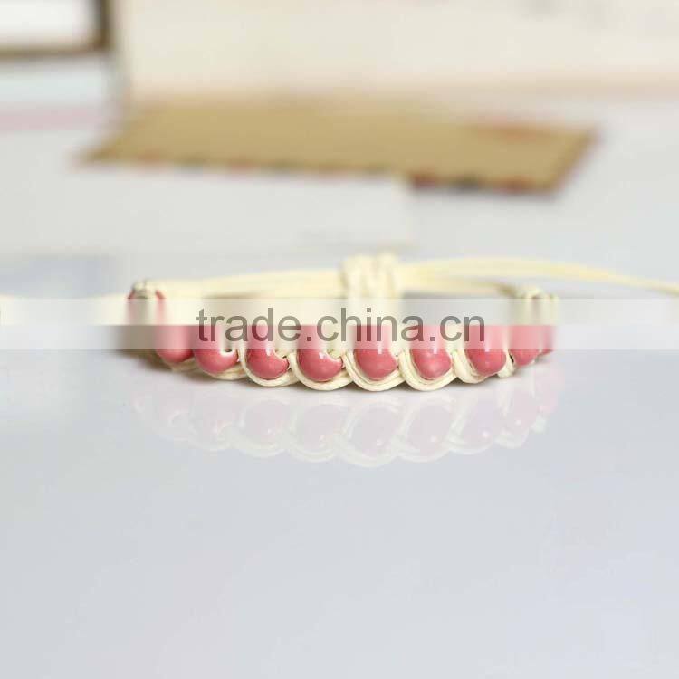 Japanese and Korean Style Jewelry Smart People Fashion Trends Shiny Bracelet Series ceramic bracelet