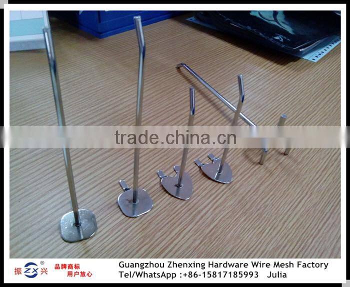 Hot Promotion single cardboard display chrome hook ZX-GG08