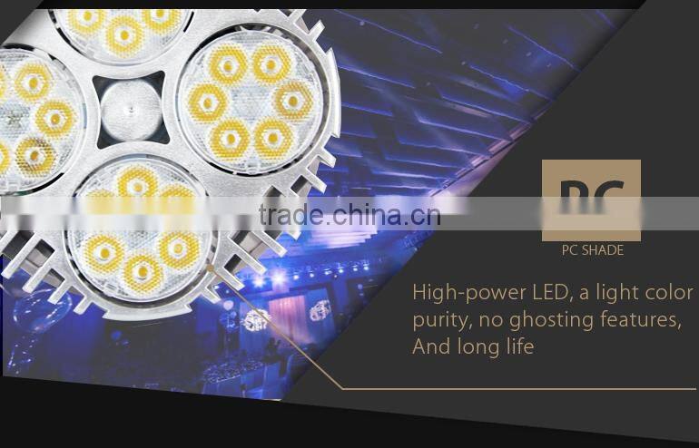 Plastic head led par stage light
