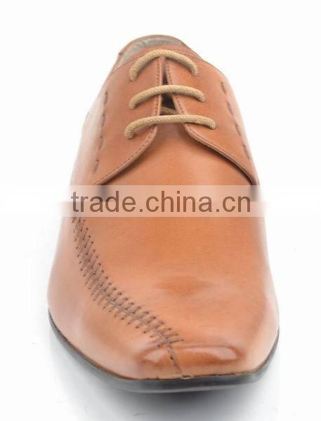 Classic italian high quality hand-stitching lace up men leather shoes 2016