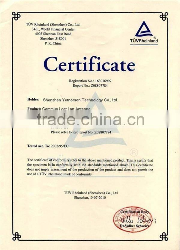 433MHz 13dBi panel antenna for wireless IP Camera 3 meters cable N Female