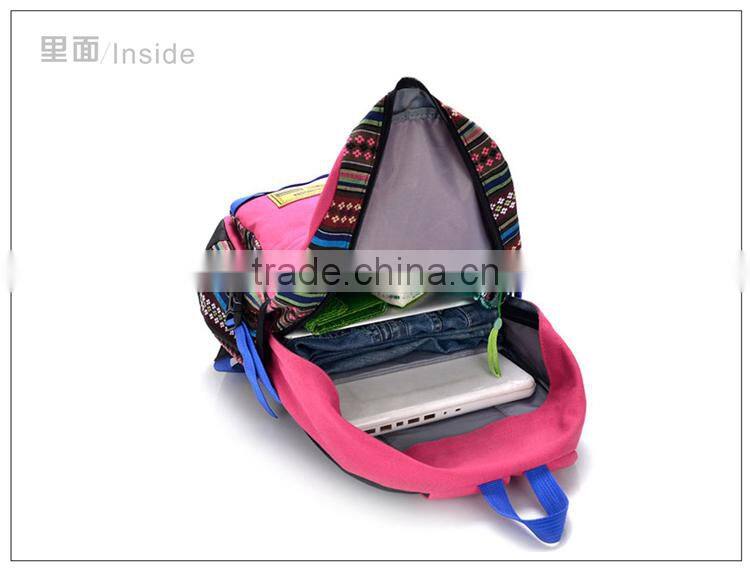 2014 multiple color bright colored backpacks, hiking outdoor laptop backpack in Guangzhou