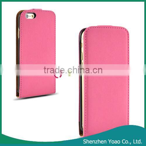 Korean Style Up-down Opening PU Leather Case for iPhone 6,Mobile Phone Case for iPhone 6