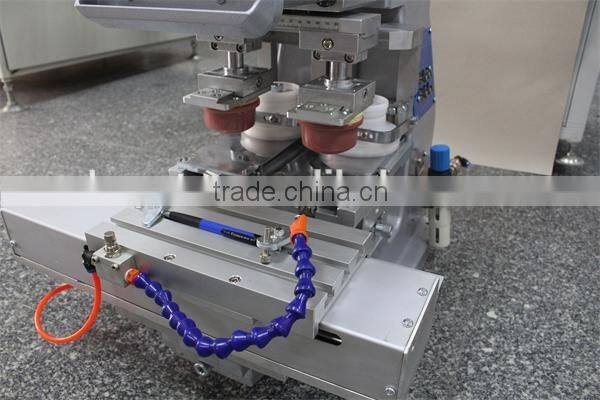 Semi Automatic/manual pad printing machine closed ink cup pad printer