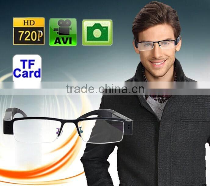 1280*720P with 5.0 mega pixels camera glasses hd