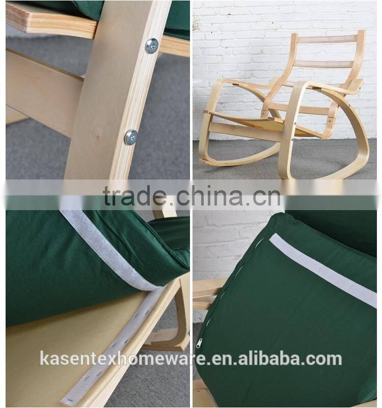 White Bent plywood armchair chaise longue leisure chair