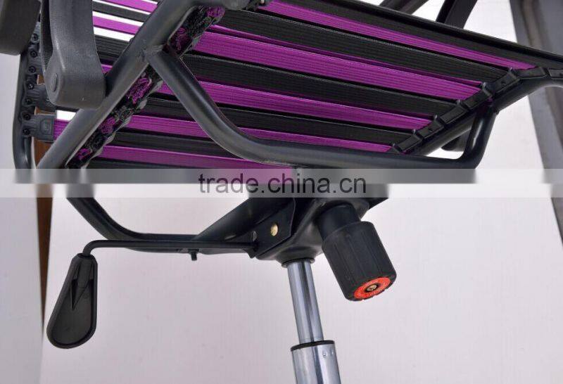 Hot-selling comfortable special use bungee cord office chair/stretchy/elastic office chair with wheels TXW-1012