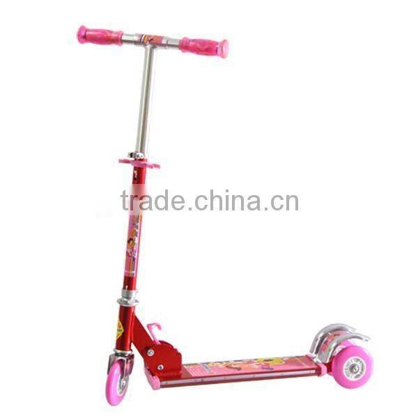 Music & light kick scooter