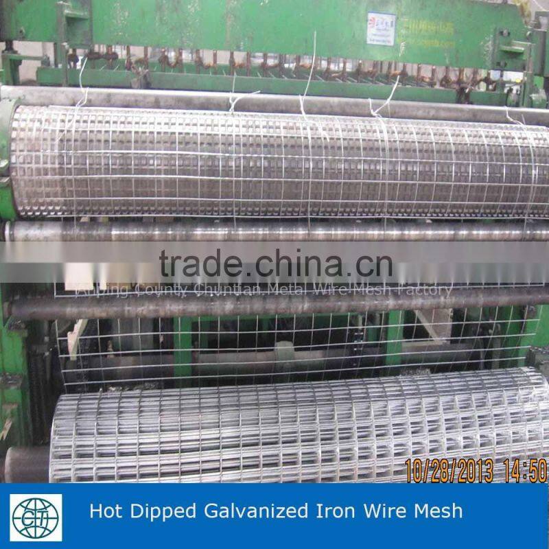 Hot Dipped Galvanized Welded Wire Mesh For Farm Fencing