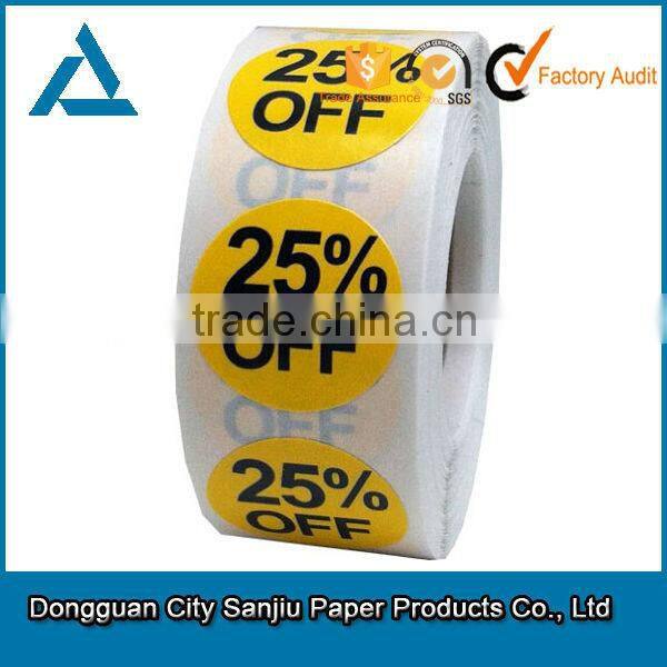 Customized black custom Dot note posted label	manufacturer