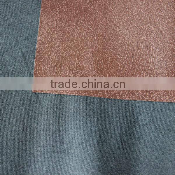 embossed leather for garment finished leather manufacturer artificial leather for garment