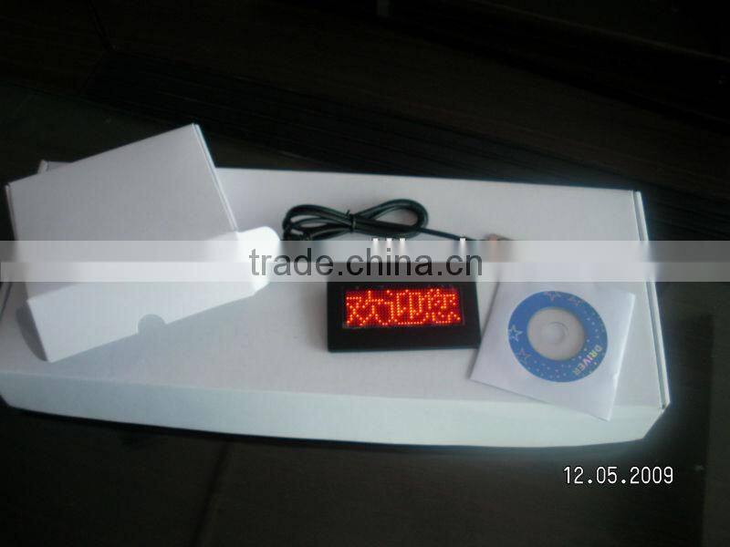 Mini LED name board, LED name badge