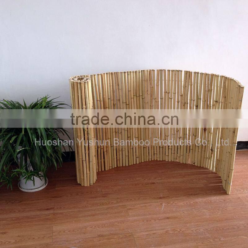 100cmx250cm reelable bamboo fence for inside home or garden