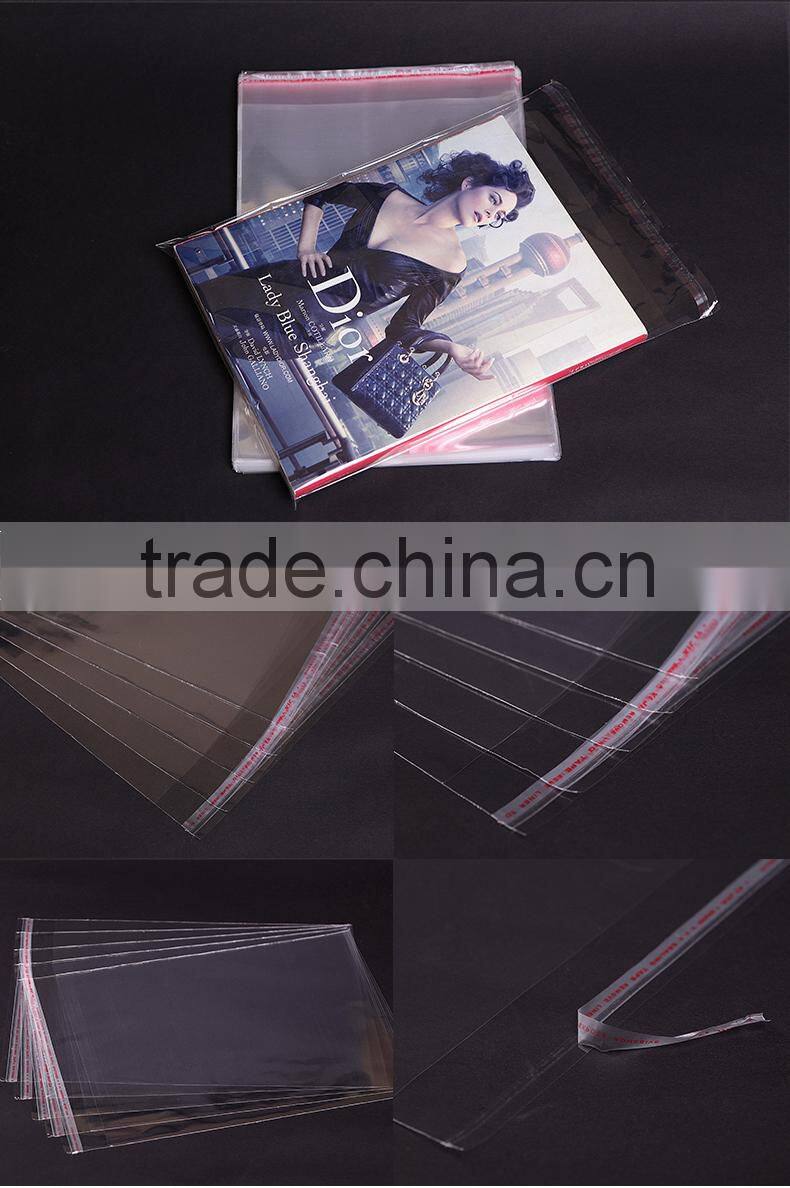 Self adhesive opp plastic bag