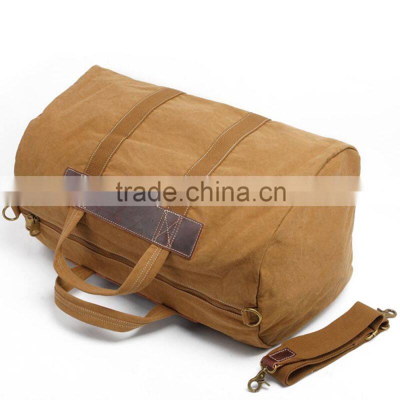 Luggage & Travel Bags expandable waterproof CANVAS duffel tote hand traveling bag foldable travelling bag