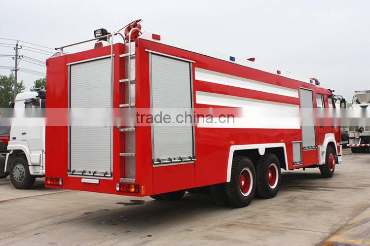 Factory sale high performance sinotruk 15000L fire fighting truck
