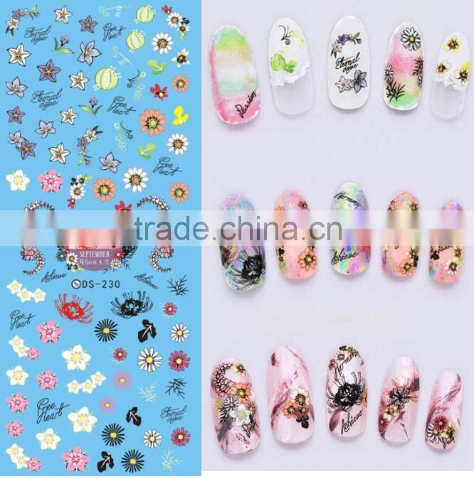 Colored Nail Sticker,nail art stickers,stickers for nails art