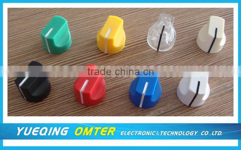 Amp Tube plastic Knobs Pedal Shaft Switch Pots (1041 Dia16x15Hmm)