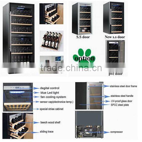single zone compressor wine fridge
