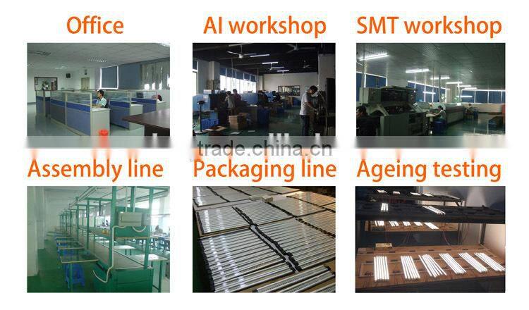 China supplier linear tube lamp anticorrosion waterproof ip65 led linear luminaires