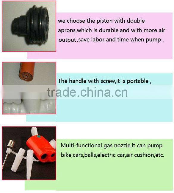 hot sale high quality wholesale price durable aluminum alloy Hand bicycle Pumps bicycle parts