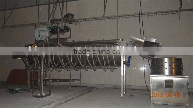 Poultry feather removal machine