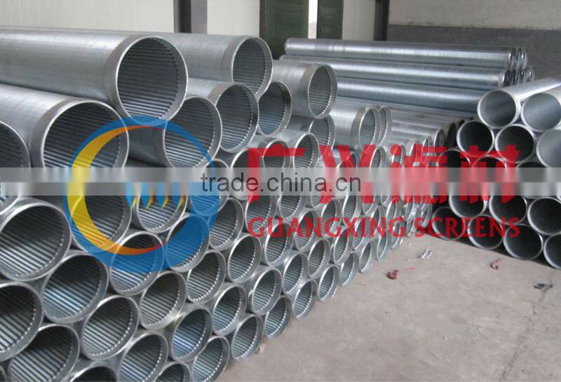 Johnson filter screen/ Wedge wire v wrap screen pipe/tube