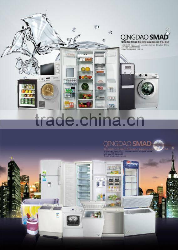 Commercial 110V glass door ice cream chest freezer