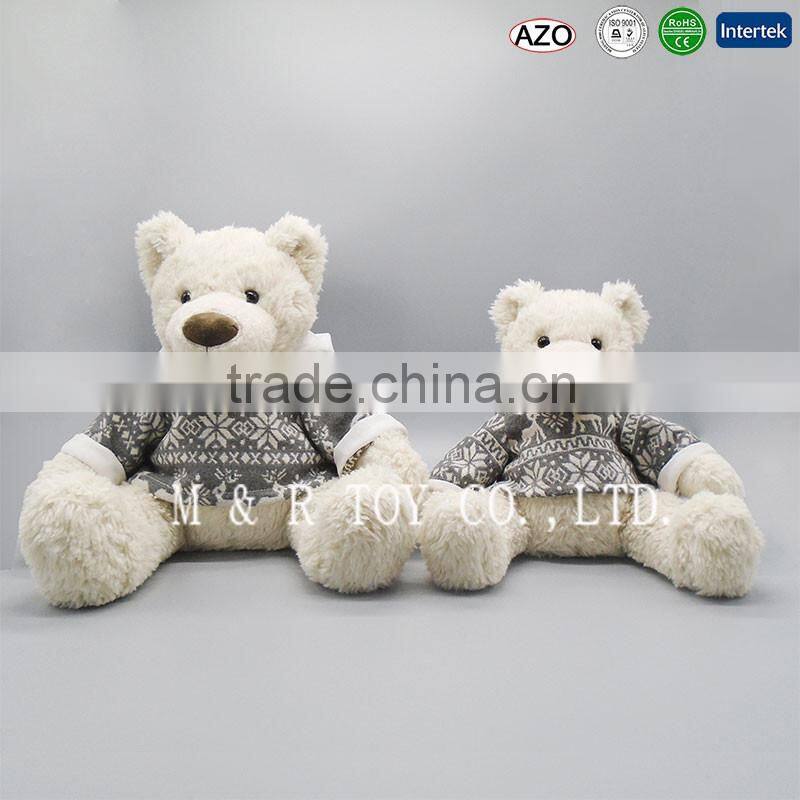 Plush Material 30cm Plush Bear Toys with Coat