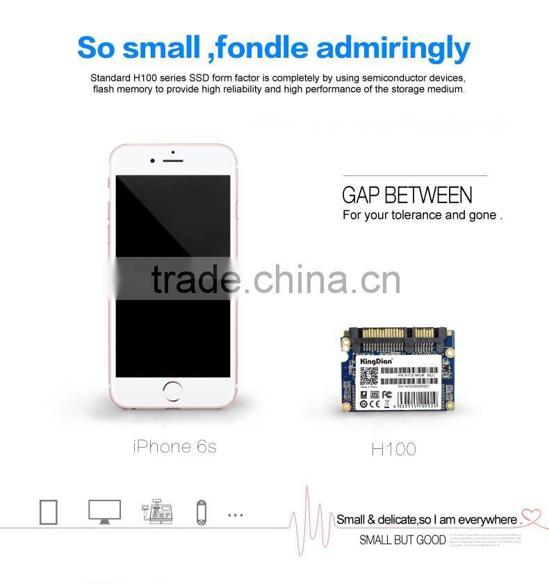 SSD Newest /Lowest price KingDian Solid State Drive Half slim sata2 ssd 32gb HD HDD SSD Hard Disk stock for Laptop /Desktop