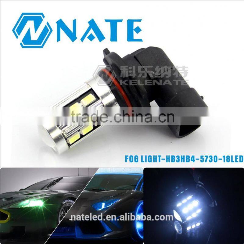 new product led fog light HB3 HB4 5730 18SMD accessories for car