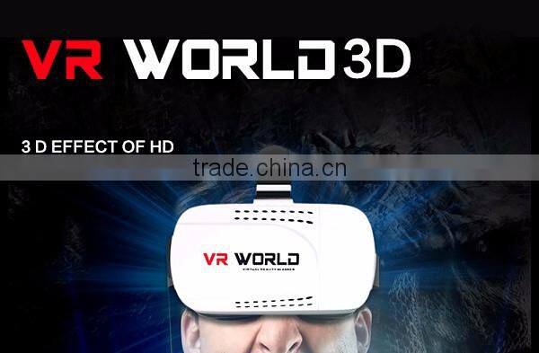 Original VR Box 3d glasses for mobile Virtual Reality Headset Head Mount Googles Cardboard Helmet VR BOX support Remote