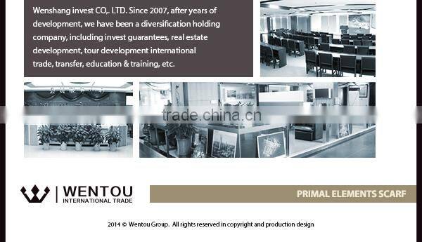 New style pumpkin flower printed orange chiffon scarf