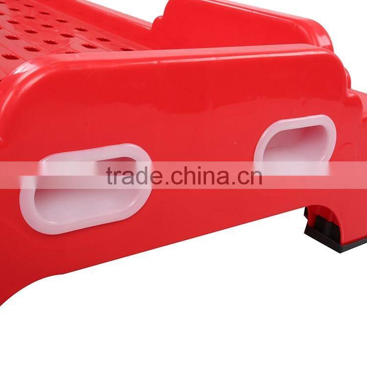 Sleeping cheap plastic school children bed stackable kindergarten