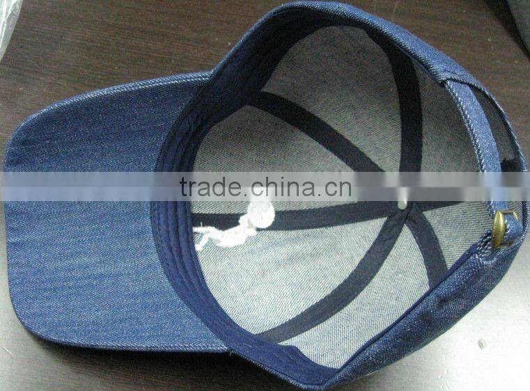 Cotton Denim Golf Cap Hat