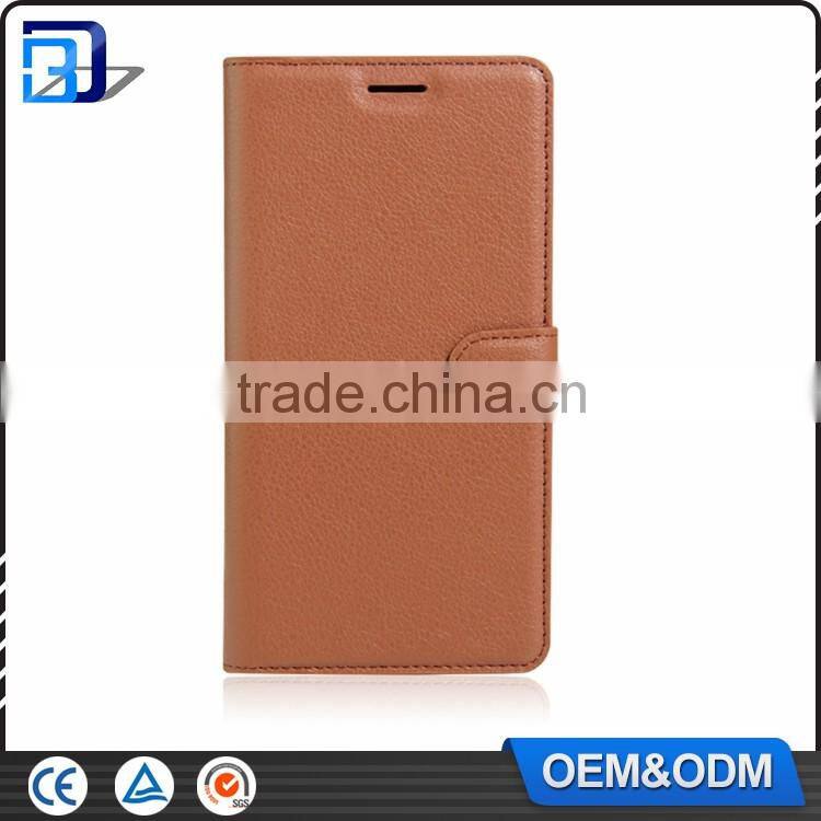 New arrival wallet leather with card slots stand flip case for Sony Xperia C6 Ultra cell phone cover china price
